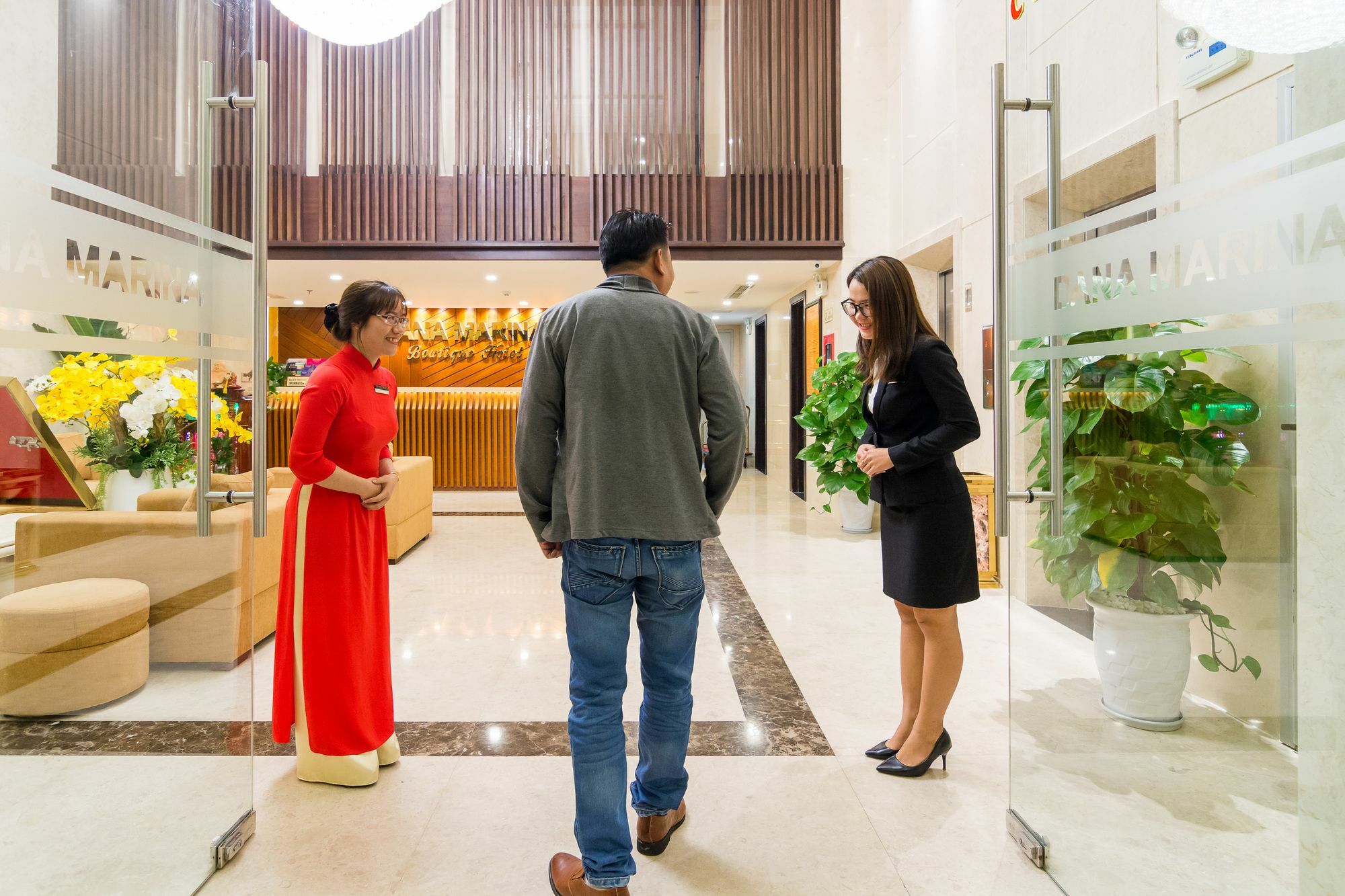 Dana Marina Boutique Hotel دا نانغ المظهر الخارجي الصورة